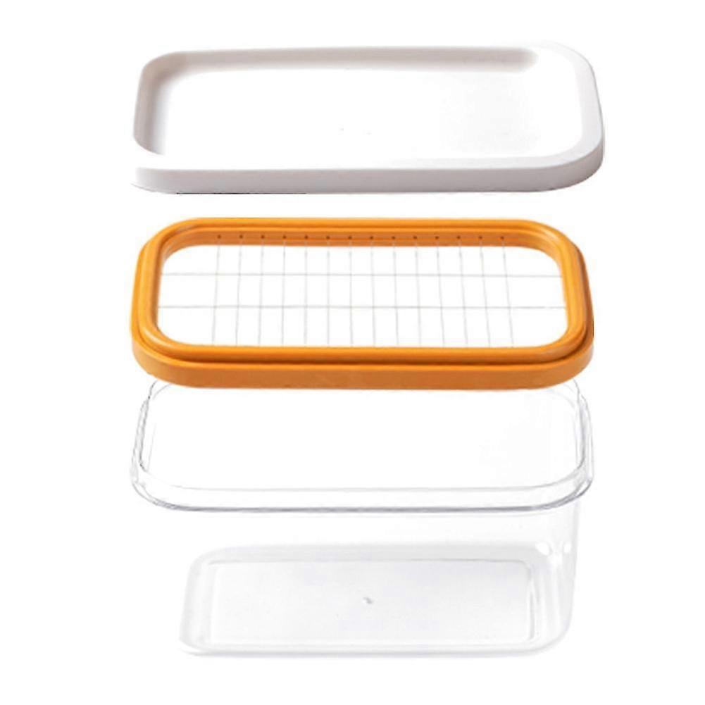 Butter Keeper with Sealed Lid and Cutter Slicer for Easy Cutting and Storage,Butter Box Cheese Keep