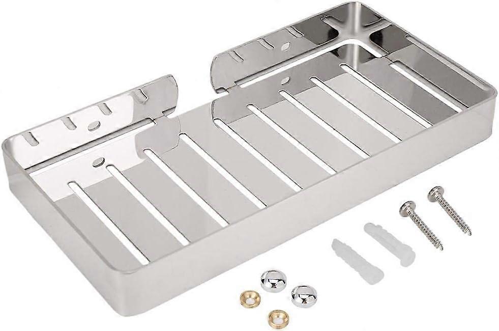 Bathroom Shelf Soap Dish (Silver)