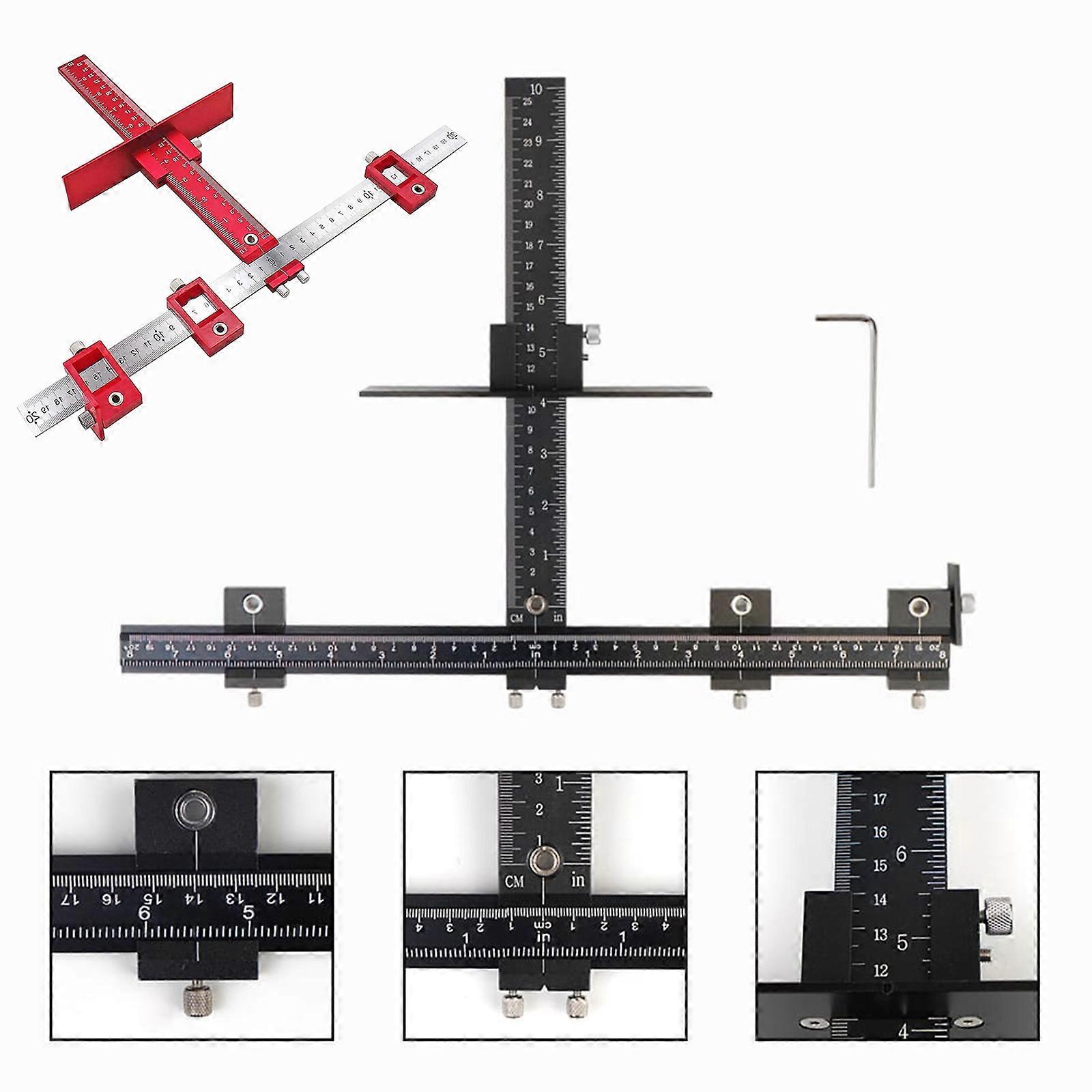 Drill Guide Cabinet Jig, Cabinet Hardware Jig Glossy Accurate For Knob