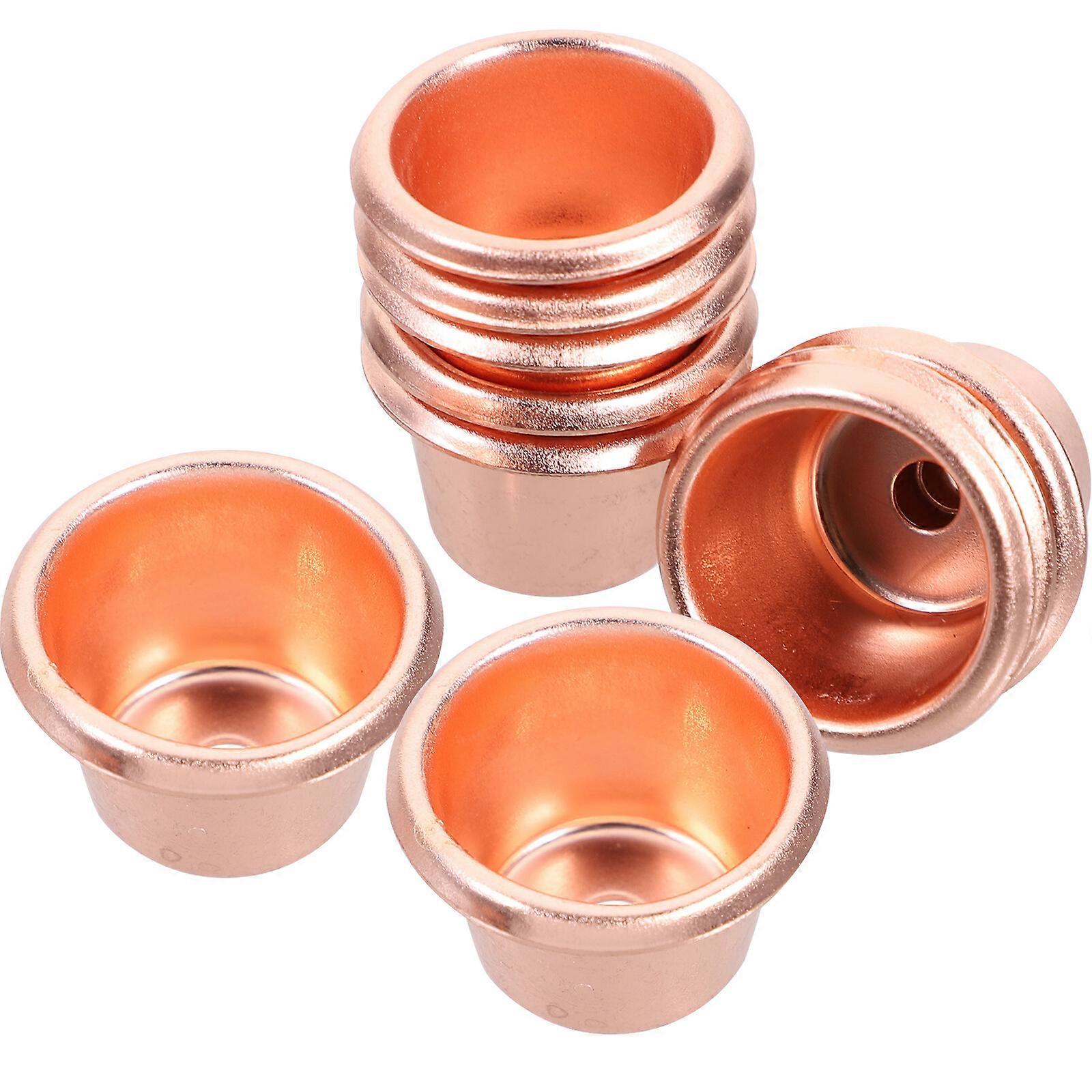 10pcs Candle Cup Decorative Candle Holder Creative Candle Container Candlestick