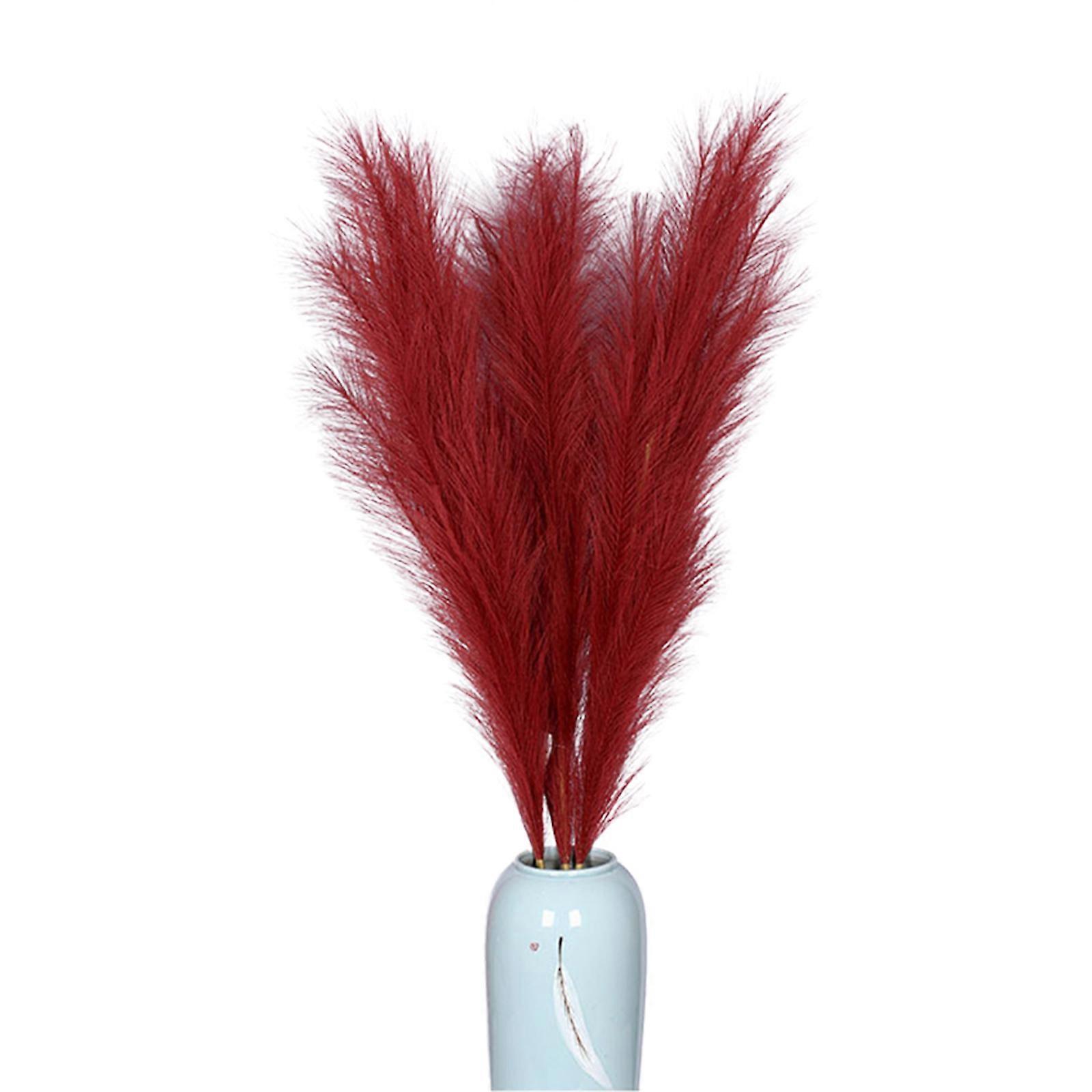 50% הנחה, 110 ס"מ סימולציית צמחים מזויפים פרח קנה דמוי פמפס עיצוב דשא חי DIY מתנה מילוי אגרטל רצפה