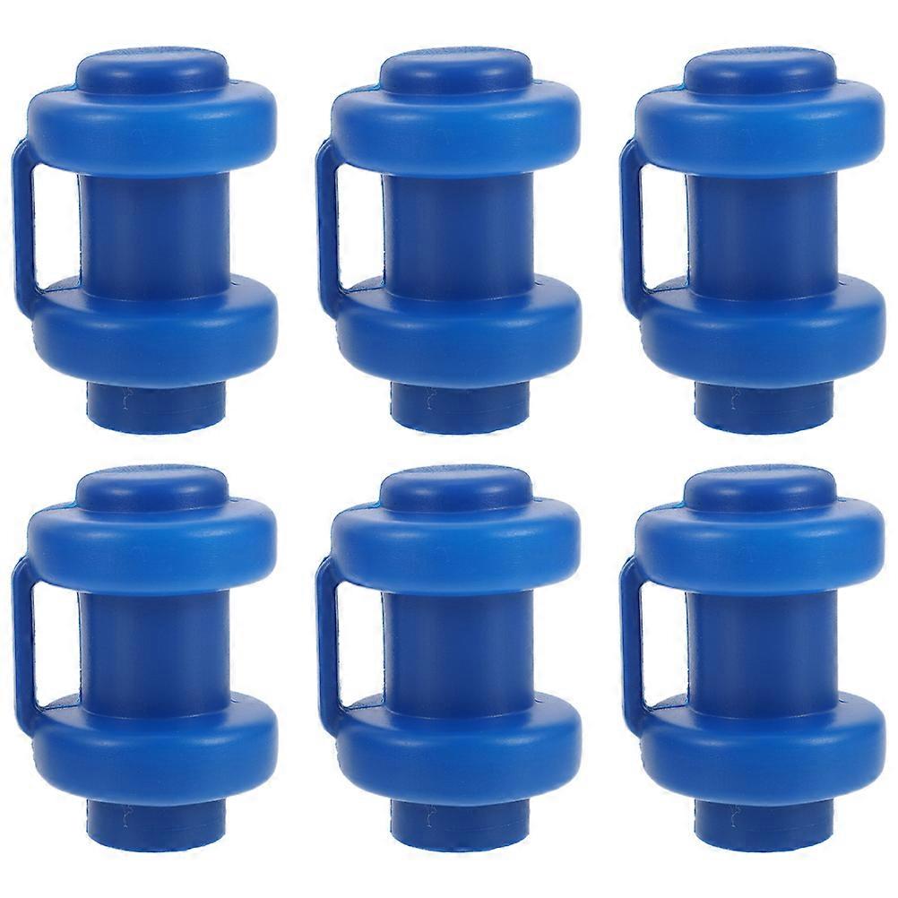 6 Pcs Lids Trampoline Net Pole Caps Trampoline Net Cap Trampoline Pole Toppers Trampoline Rod Parts