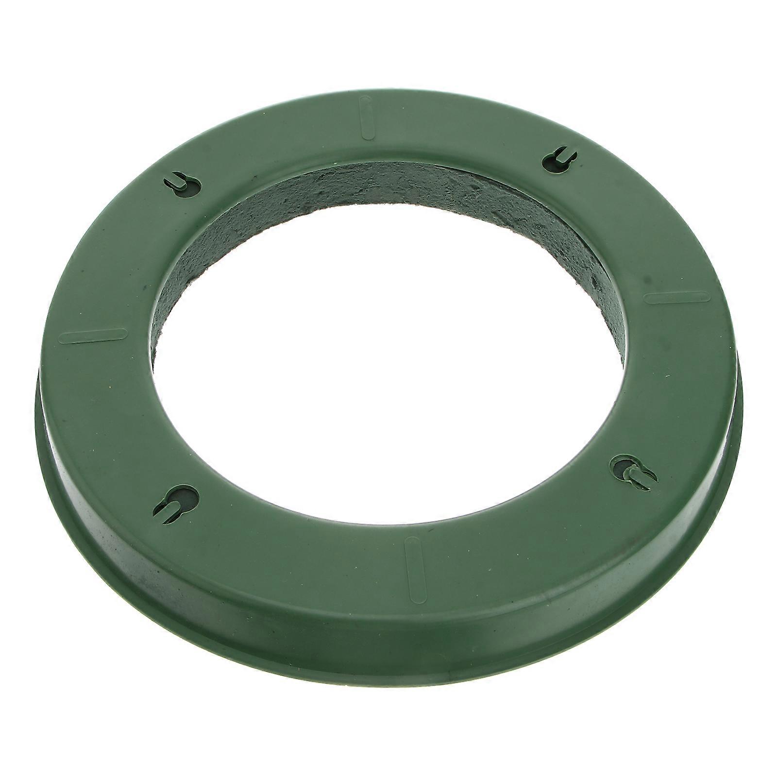 1pc Saugnapf Blume Schlamm Runde Form hohle Hochzeit Auto Dekoration Requisite (Grün)