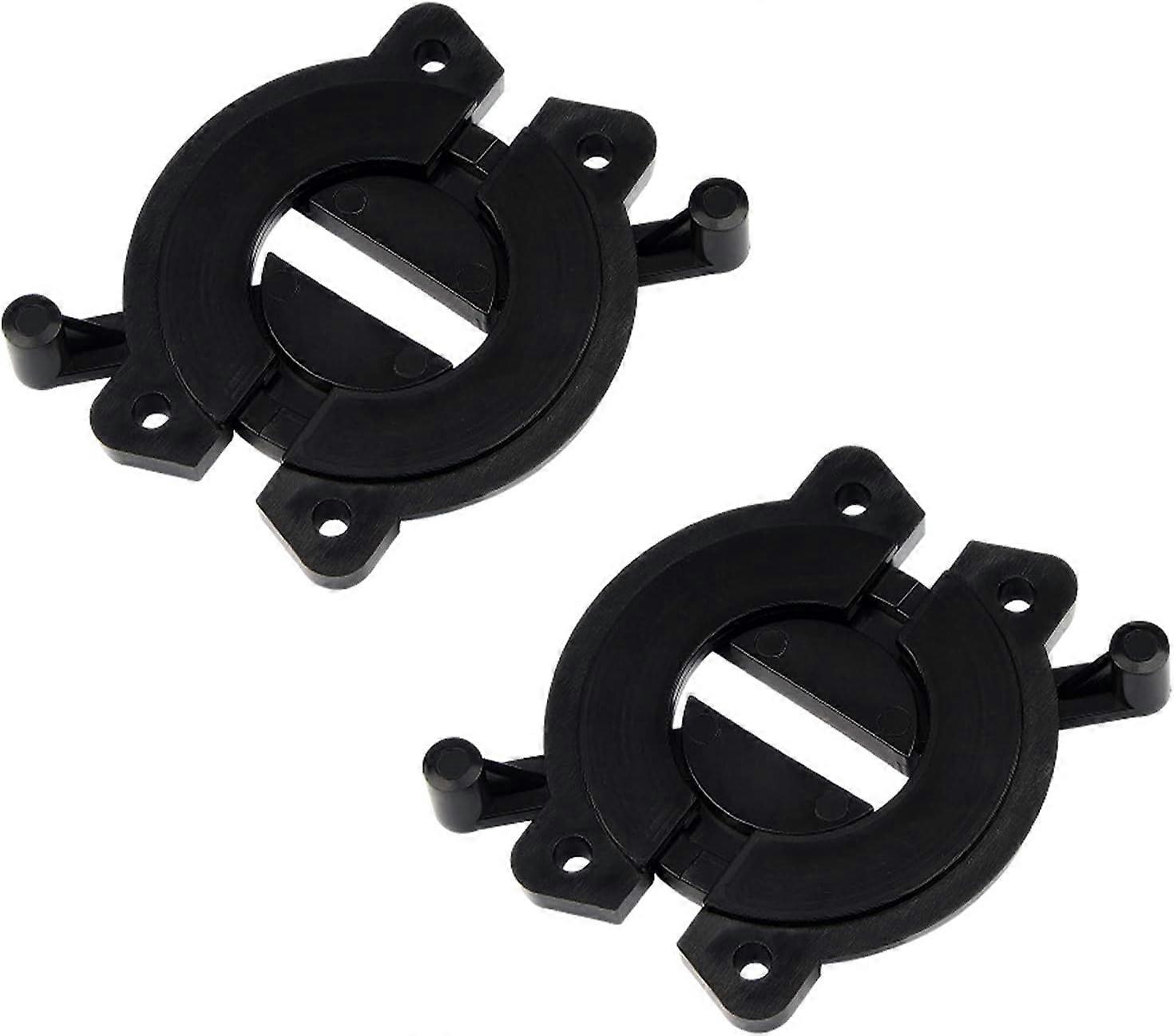 Table Top Connector, Plastic Dining Table Locks Training Table Connector Latch Desk Combination Fasteners(Black)4pcs)