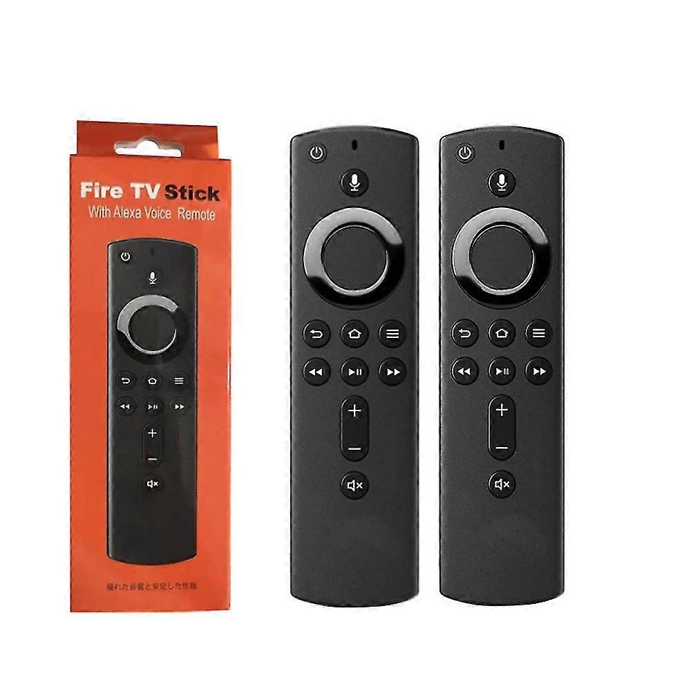 2pcs L5b83h For Amazon Alexa Fire Tv Stick 4k Box Voice Remote Replacement Control
