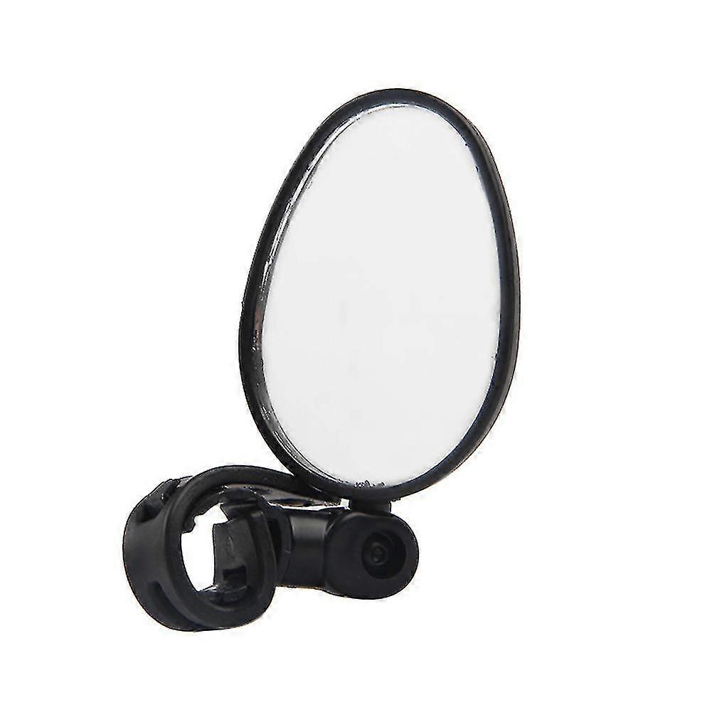 1 Pair Universal Mini Rotary Rearview Handlebar Glass Mirror For