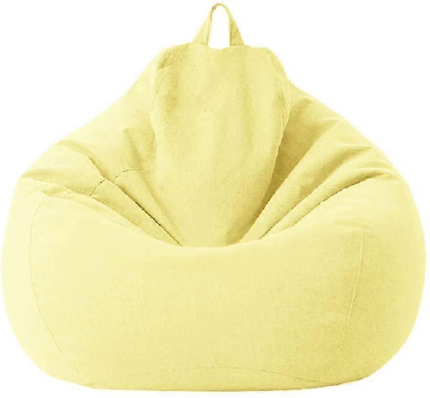 Classic Sofa Chairs Lazy Lounger Bean Bag Cover Without Fillings For Home Garden