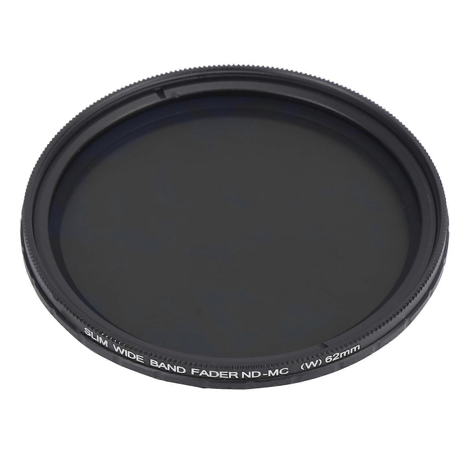 FOTGA Variable ND Filter Adjustable ND2‑ND400 Neutral Density Lens Filter for SLR Camera62mm