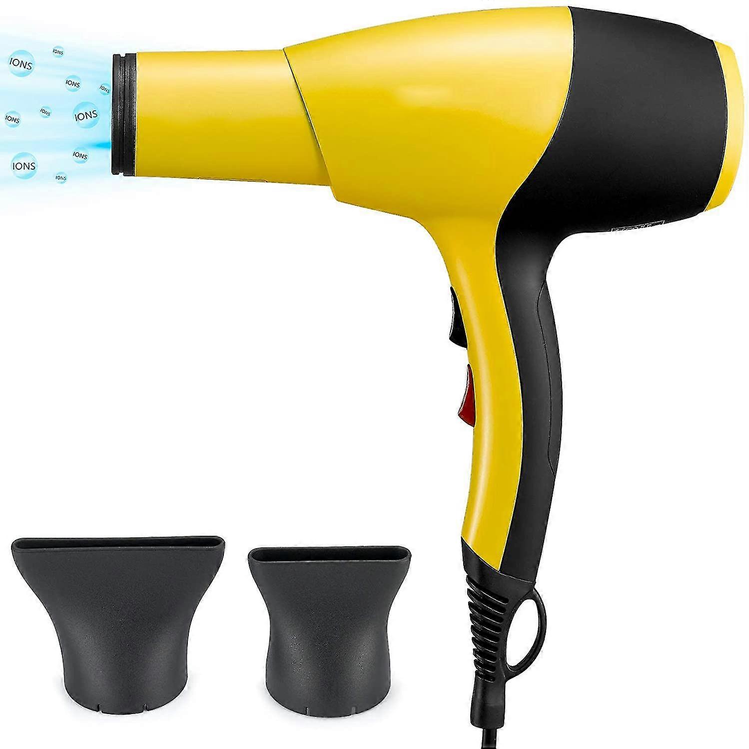 Ionic Hair Dryer Ac 2100w Professional Salon Blow Dryer Low Noise Fast Dry With Ceramic+tourmaline Technology,0311