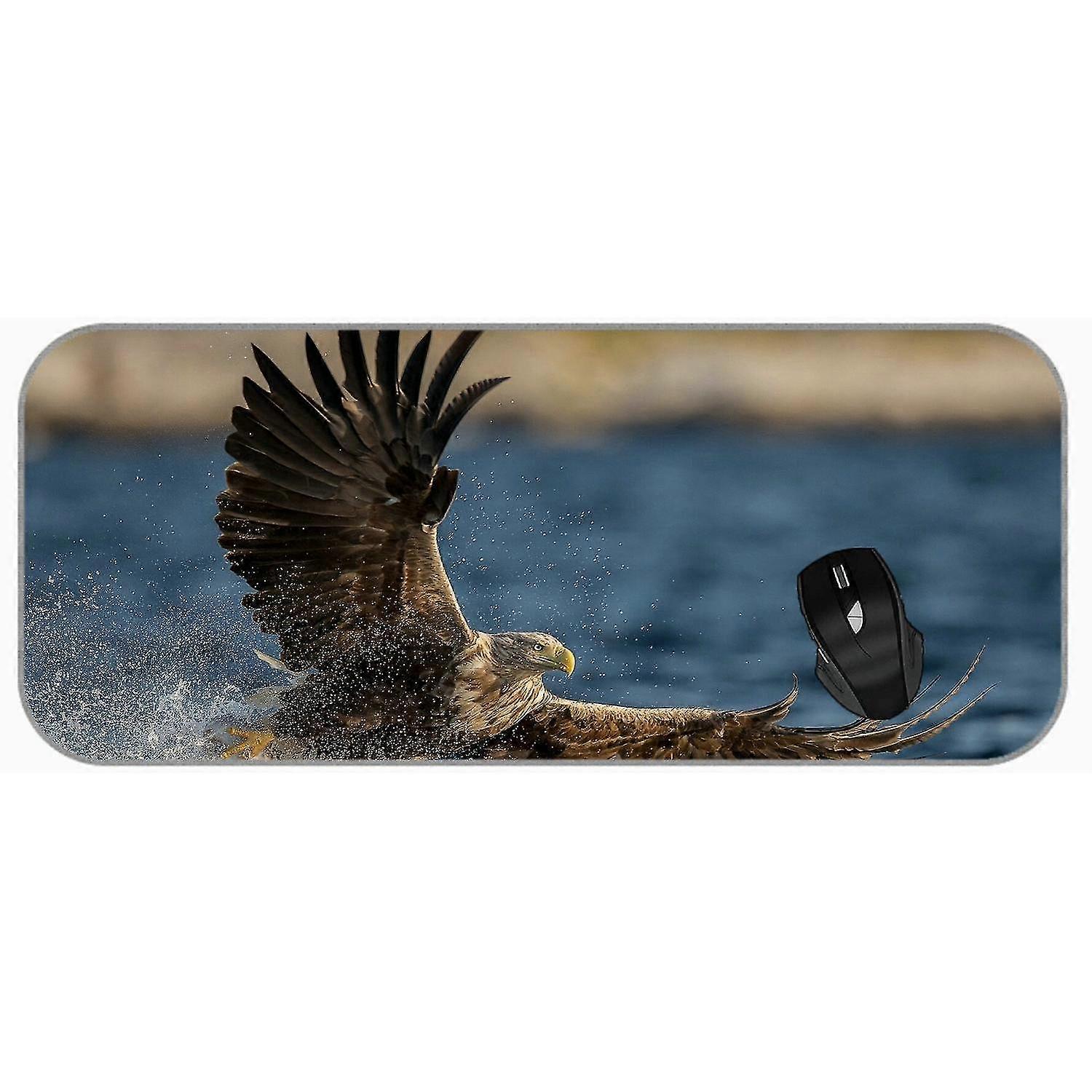 mouse large animal eagle water flower non-slip rubber gaming