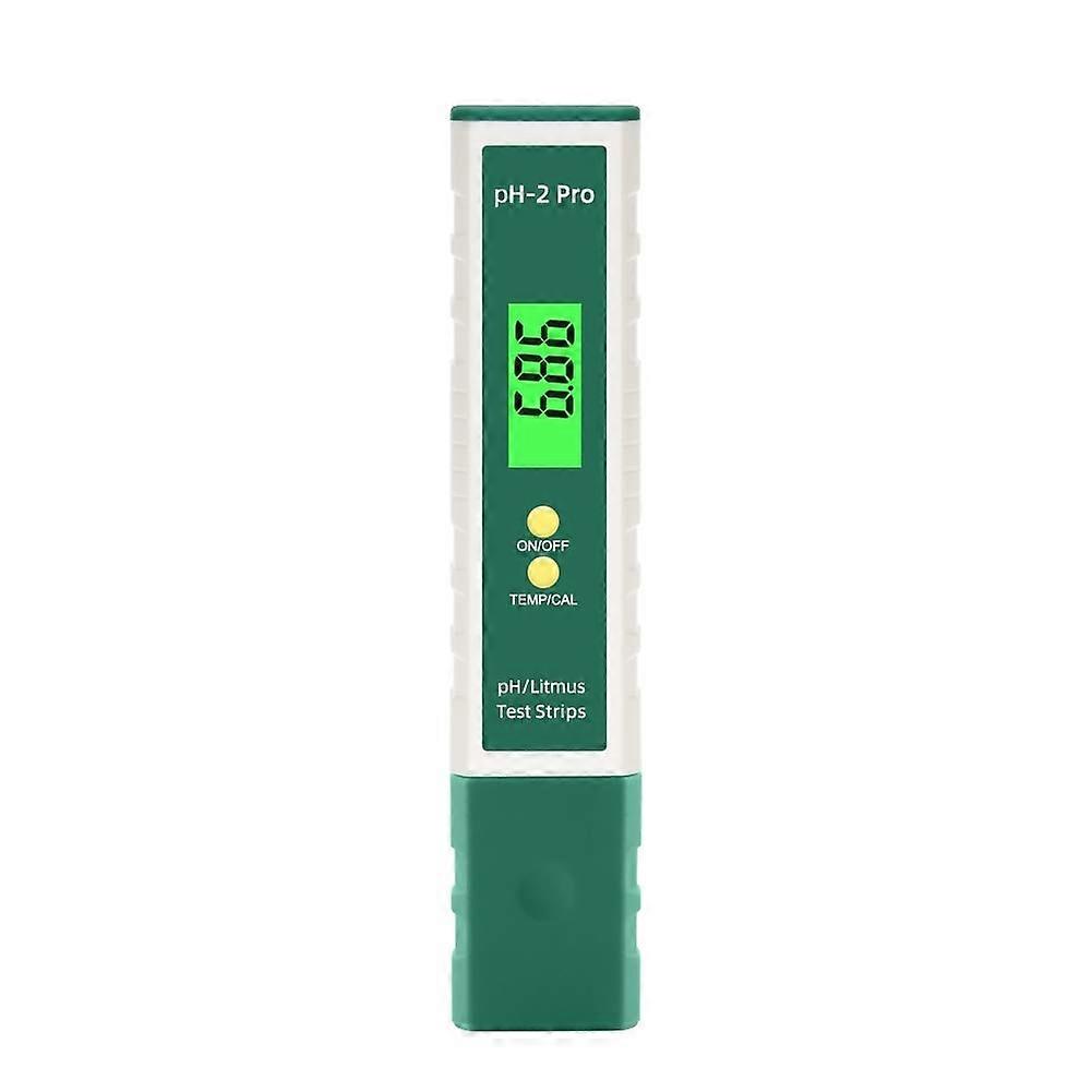 PH Meter,pH Tester Digital Measurement Range -2.00-16.00 PH,0.01  Accuracy, for Household Drinking,H