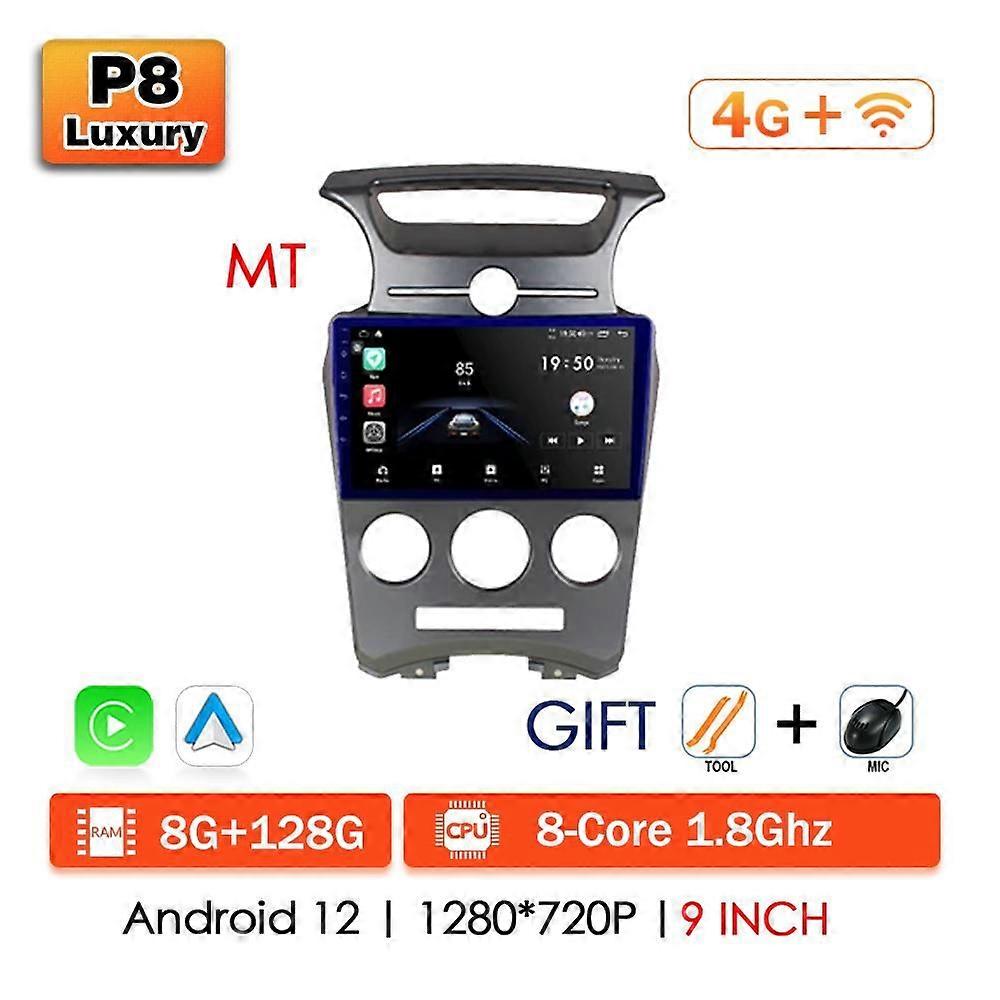 2din Car Radio For Kia Carens 2006 2007 2008 2009-2012 Mt At 4g Android Auto Stereo Dsp Multimedia Player Gps Navigation Carplay