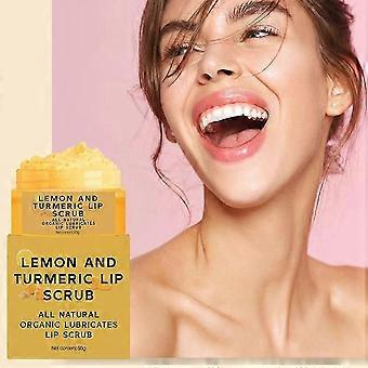 Citroen En Kurkuma Lip Scrub | Verlichtende Lip Scrub | Rokers Lip Scrub