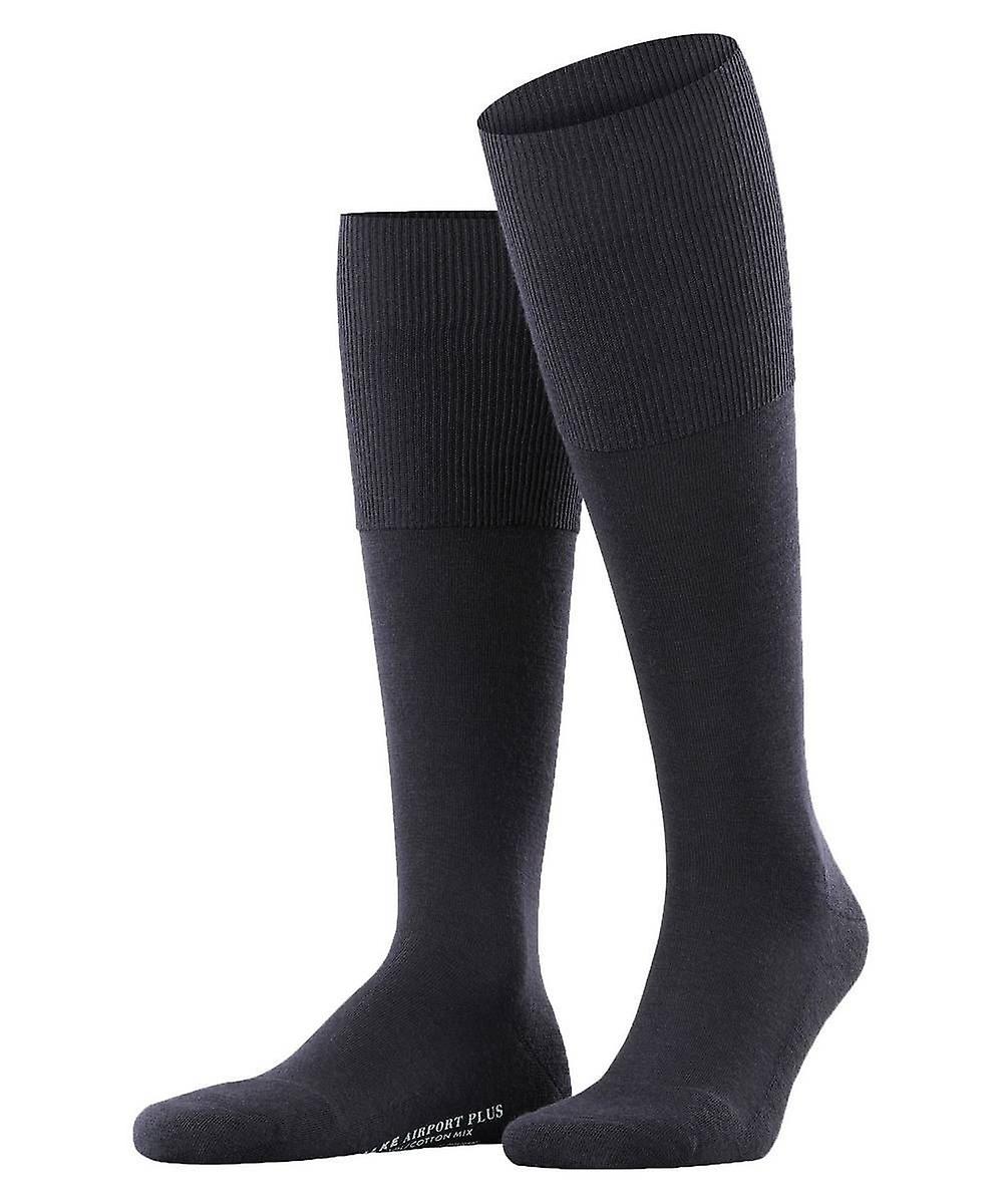 Falke Airport Plus Knee-High Socks - Dark Navy