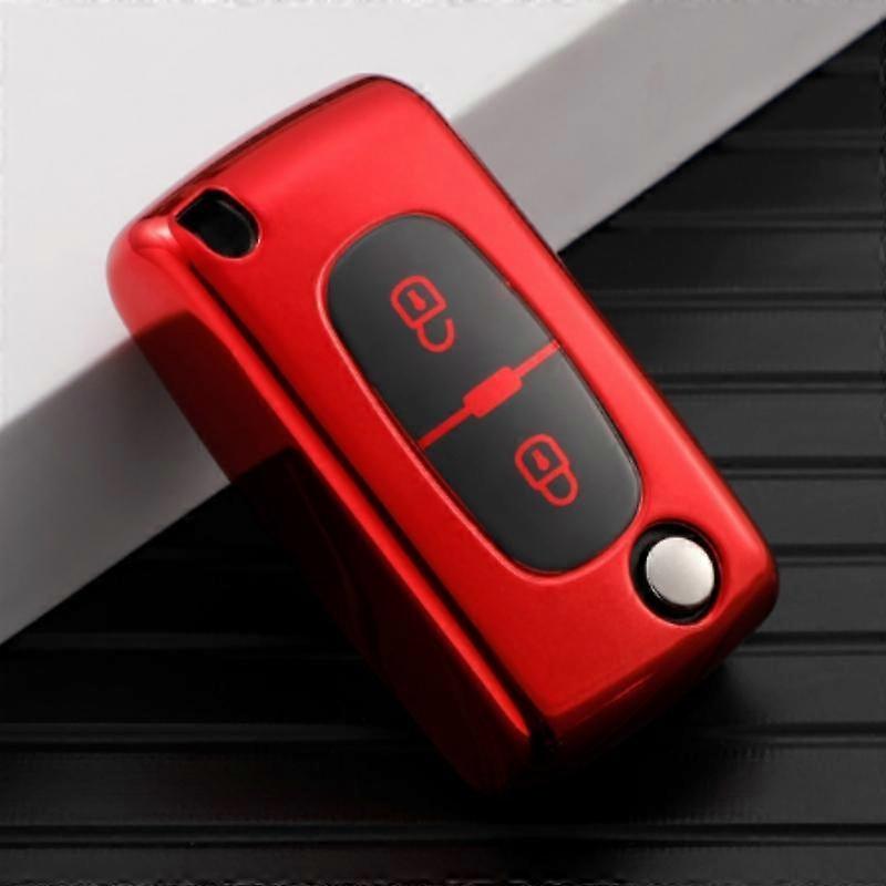 New Fashion TPU Car Remote Key Case Cover Shell For Peugeot 107 207 307 308 407 607 3008 5008 For Citroen Xsara Picasso C5 C6 C8 Keyless