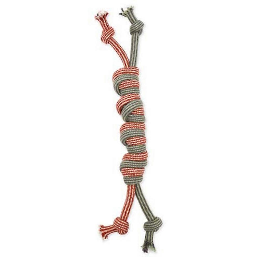 Mammoth Pet Products Flossy Chews 超双绳猴拳酒吧狗玩具，每个 1 个/中号，14 英寸