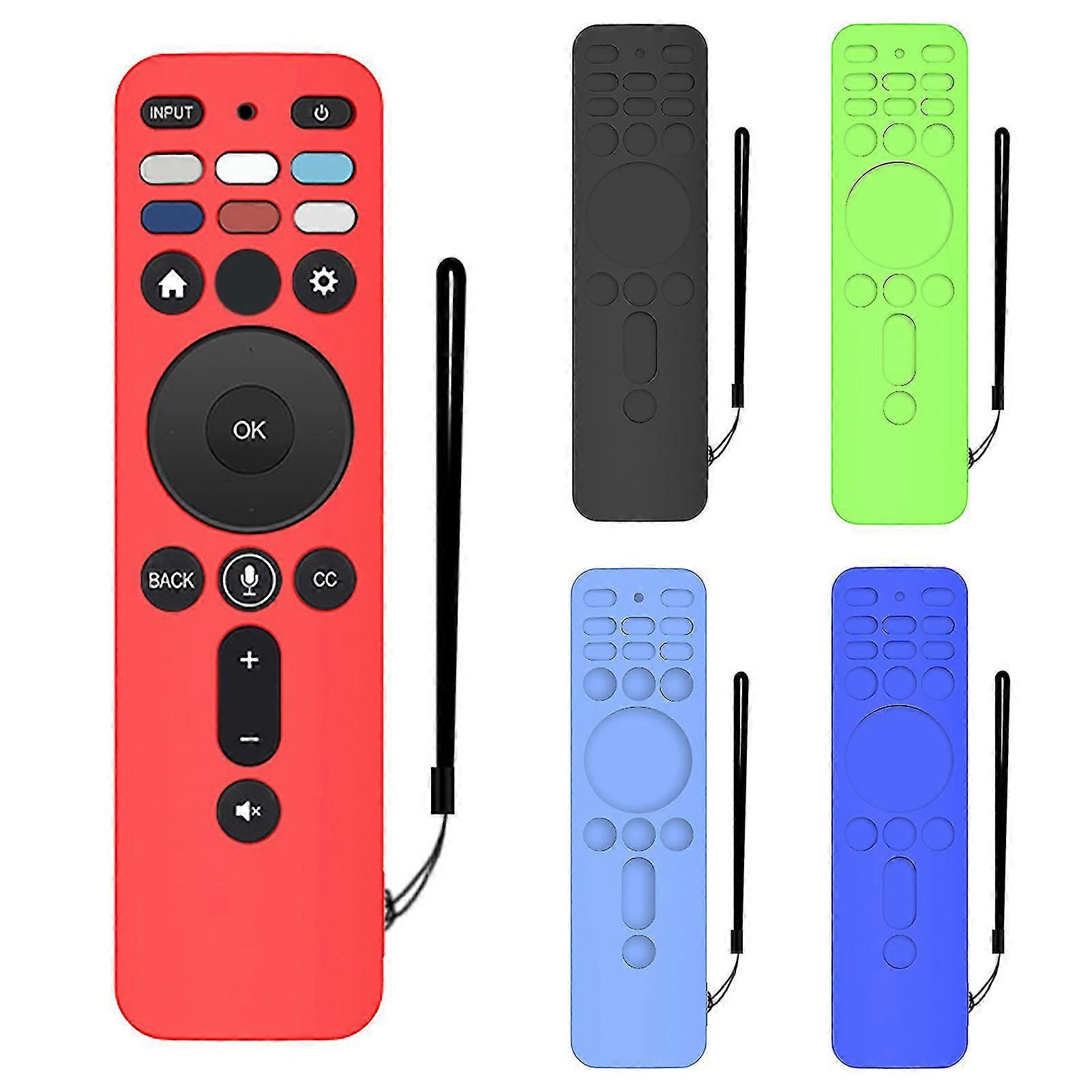Remote Control Cover All-inclusive Soft Silicone TV Remote Controller Protective Case for VIZIO XRT260 TV Remote