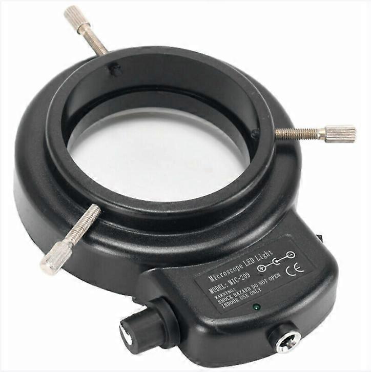 Microscope led ring light source microscope light adjustable light source 144 lamp beads