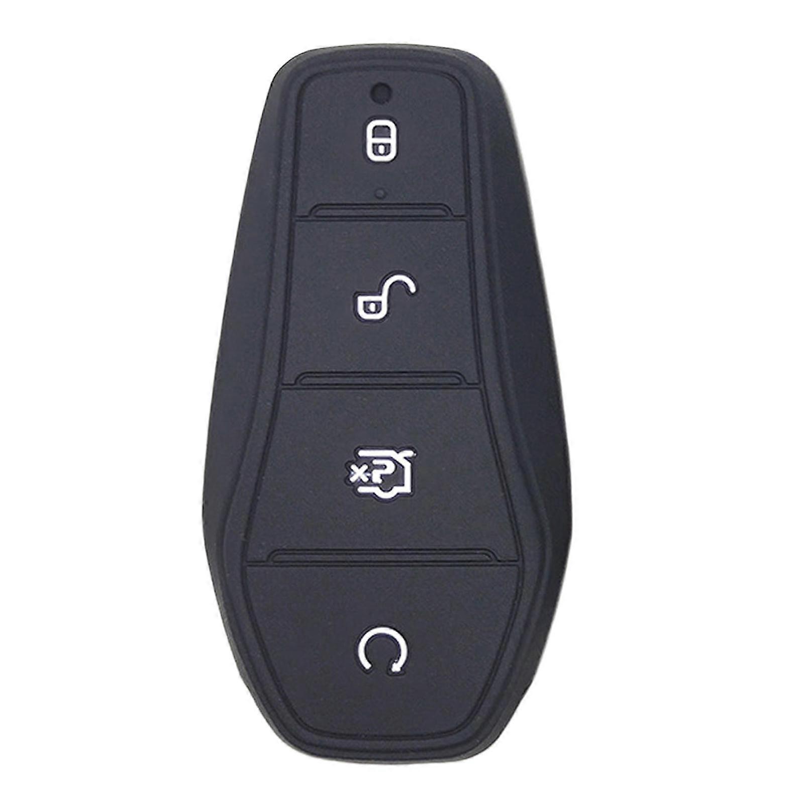 Car Key Shell Silicone Holder Durable for Byd Yuan Plus Replacement
