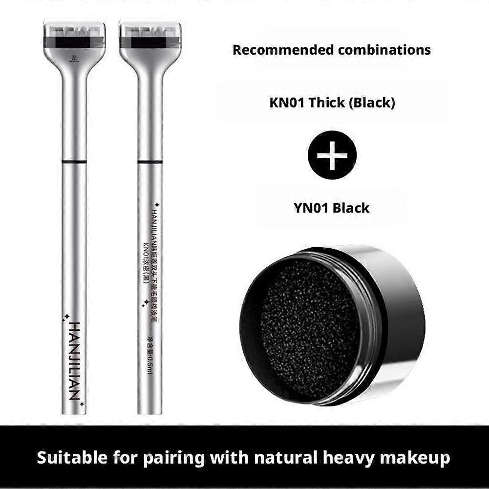 Lower Eyelash Stamp Set Newbie Beginner, Long-lasting Waterproof