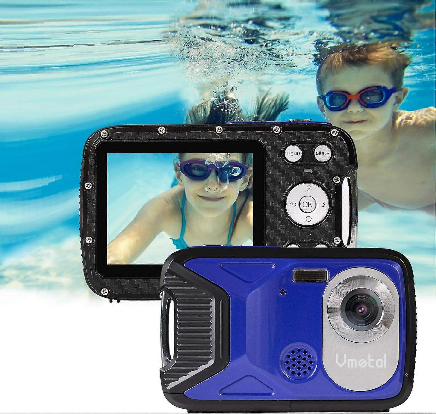 GDC8026 Underwater Camera: 16MP Waterproof Digital Camera, 8X Digital Zoom, Anti-shake, And Built-in Flash For Unforgettable Underwater Adventures