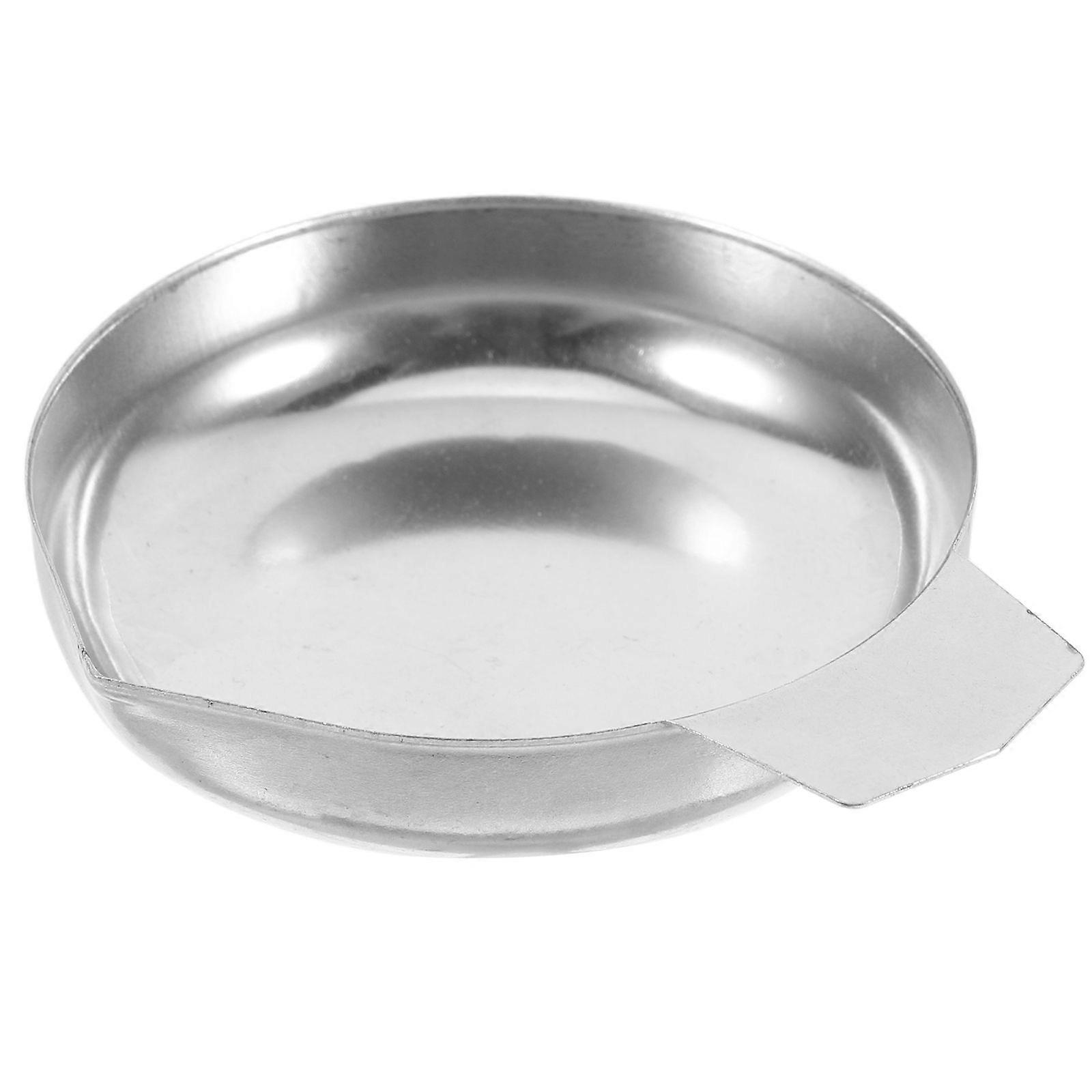 Stainless Steel Weighing Pan for Digital Pocket Scale Compact and Precision Weighing Trays Electronic Scale Tray for Jewelry and Lab Use