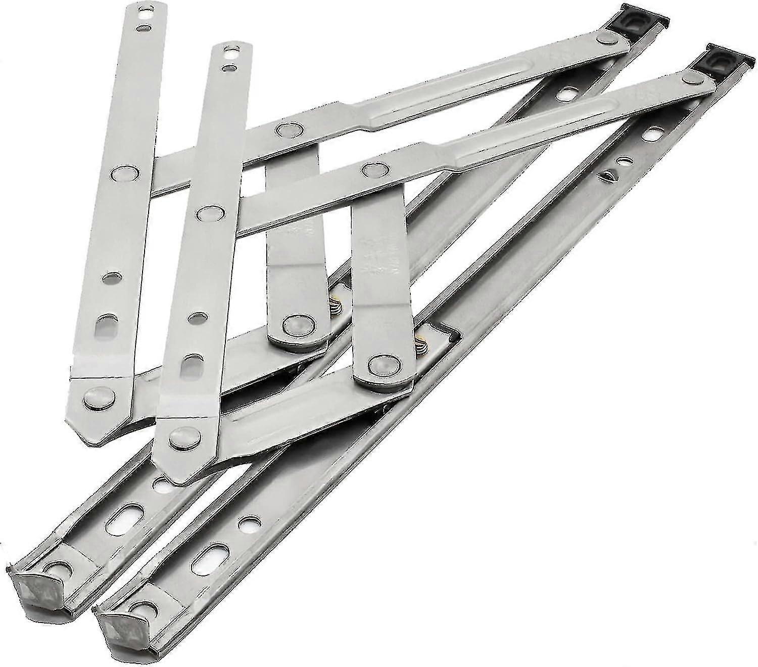 Vindushinge, Casement Window Hinge, Window Brace, Window Latch, Window Bracket, Friction Brace Hinge, rustfritt stål, Sus304, 12 tommer (1 par)