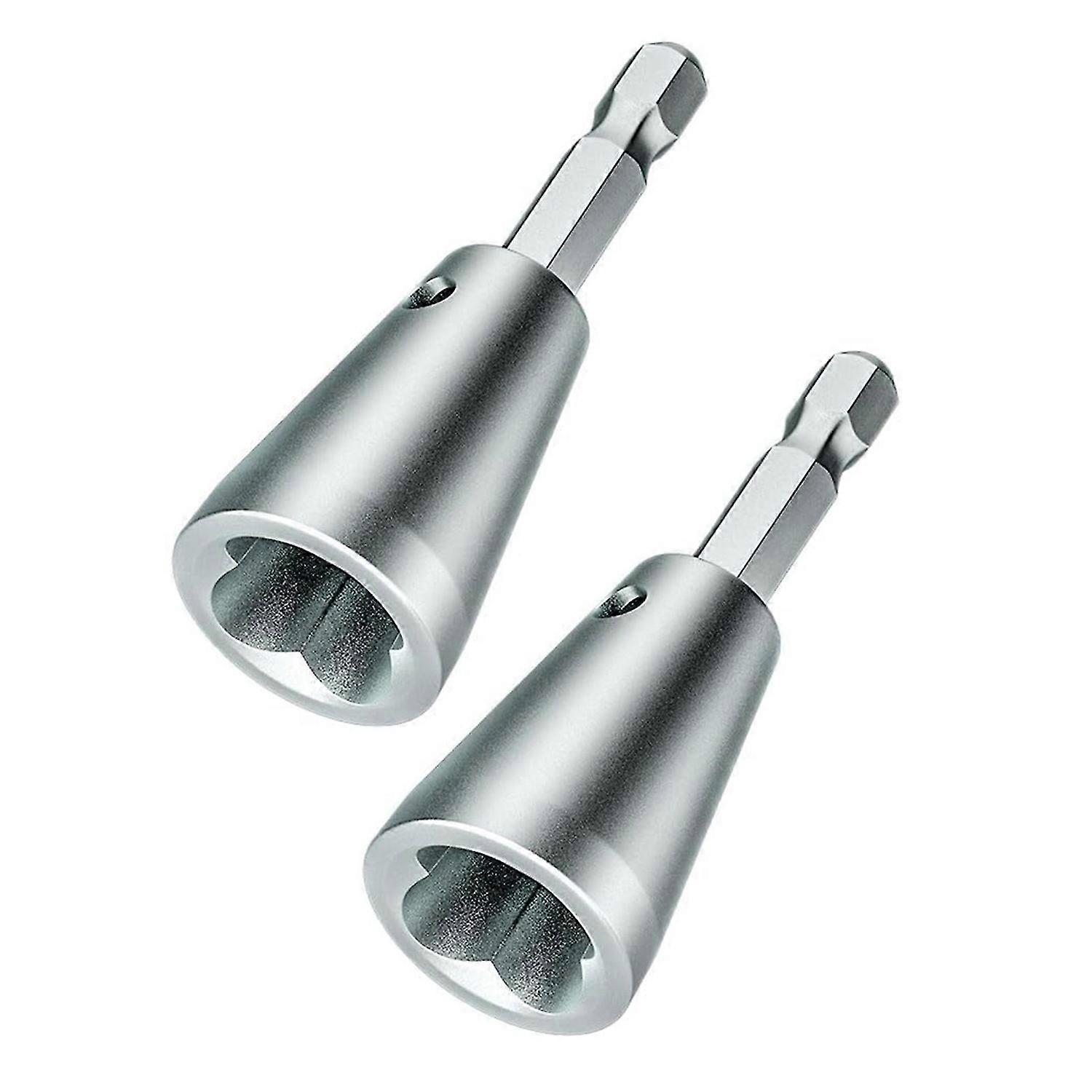 2Pcs Wire Twister Cable Connectors High Hardness Rustproof Easy Operation Universal Power Drill Wire