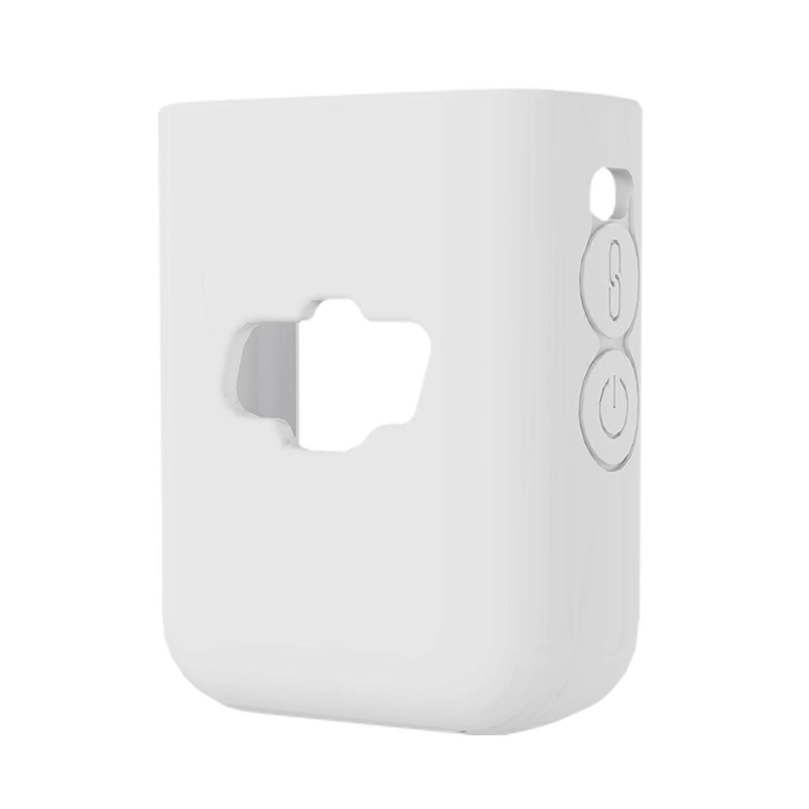 Lightweight Silicone Case Skin for Mic 2 Transmitter Sleeve for Enhances Grip and Maintains Device Functionality  White