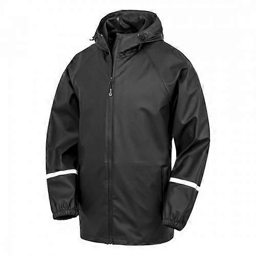 Result Genuine Recycled Mens Prism PU Waterproof Jacket