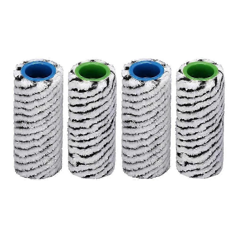 For Karcher Stone Multi-Surface Roller Set Microfiber Washable Replacement FC3 FC5 FC7 Accessories 2.055-021.0 4Pack DS