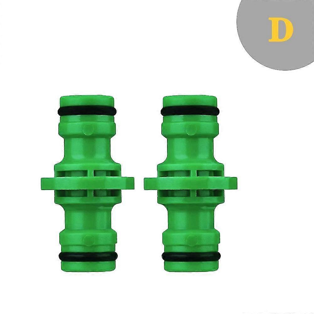 Garden Watering Hose ABS Quick Connector 1/2” End Double Male Hose Coupling Joint Adapter Extender S Walkbee Walkbee 4345 B