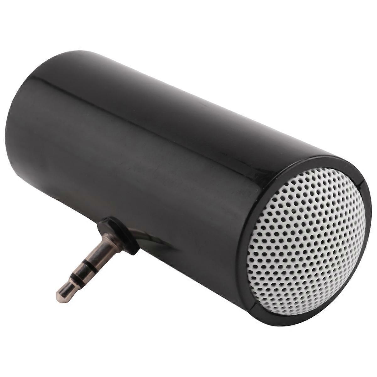 3.5mm Stereo Mini Speaker Amplifier for Mobile Phone Tablet PC-Black