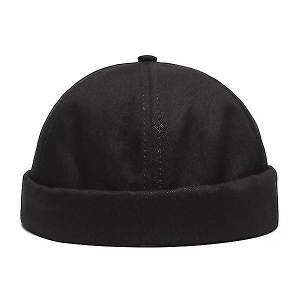 Cap Sailor Cap Watch Cap Stand Retro mansjett ()