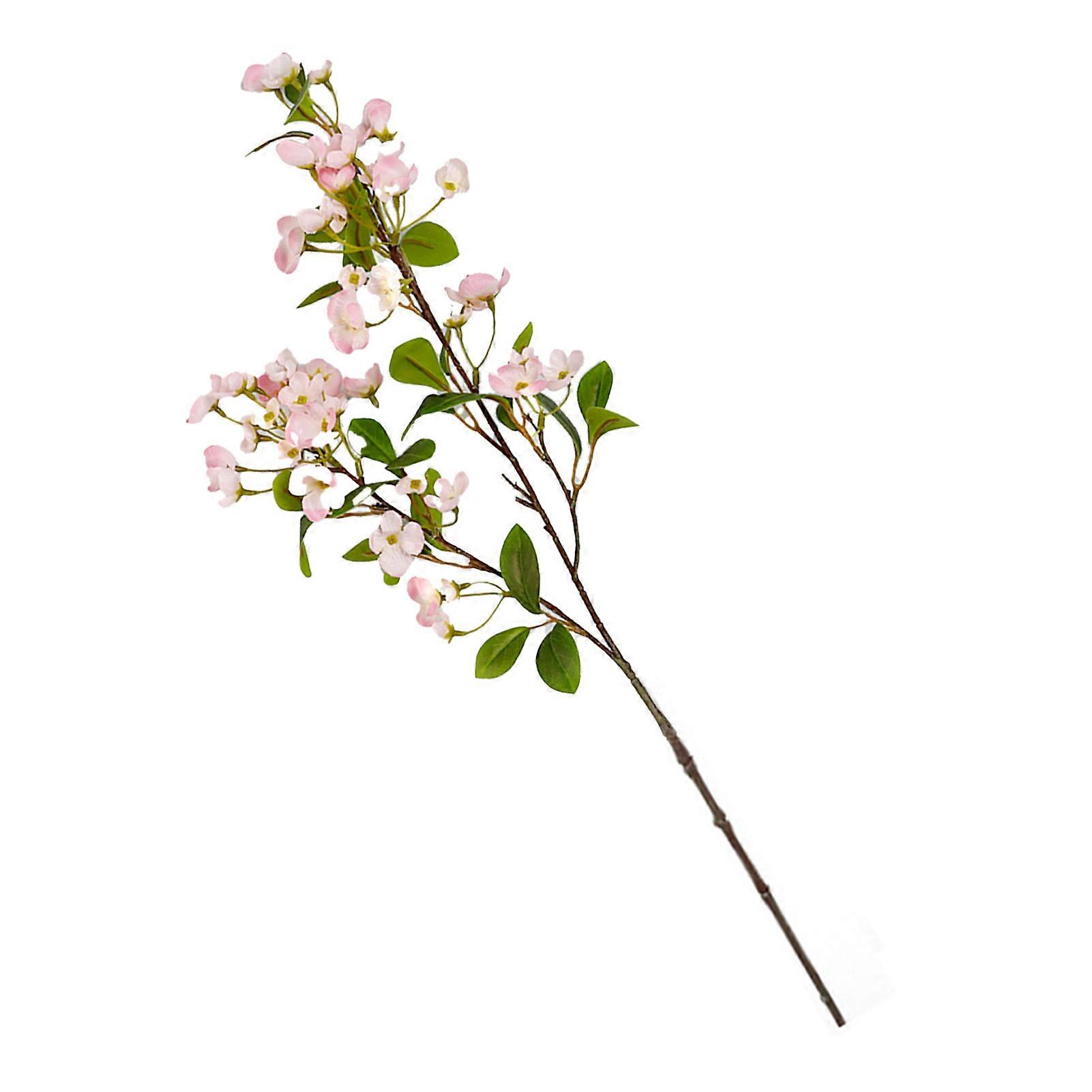 Hydrangea Simulation Flower Long Lasting Artificial Hydrangea Flower Decoration for Home Pink 