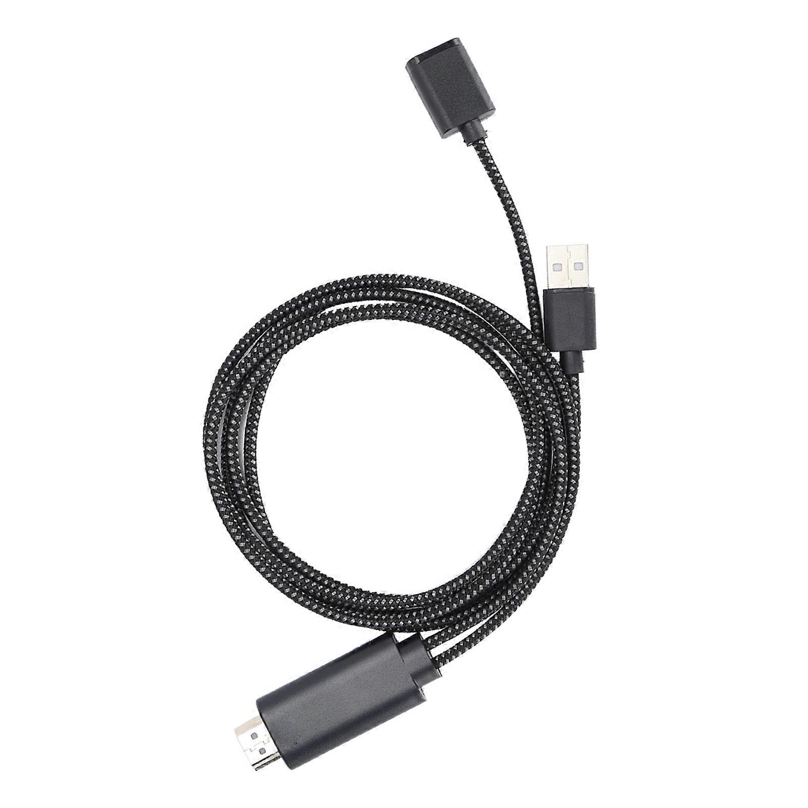 HD TV USB to HD Multimedia Interface Cable 1080P 1m Black