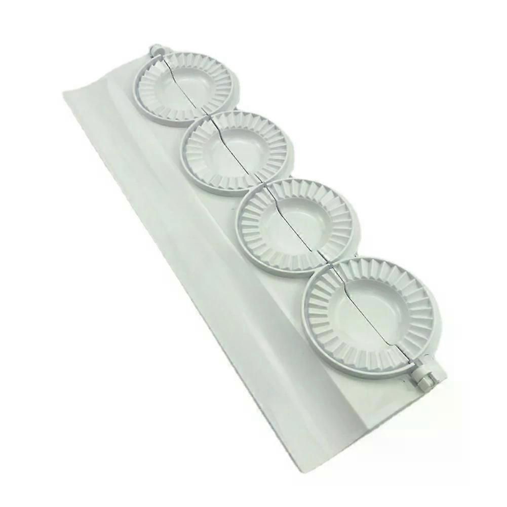 4pcs Automatic Dumpling Maker Double Heads Press Dumplings Mold Machine DIY Empanadas Ravioli Wrappers Mould Kitchen Gadgets
