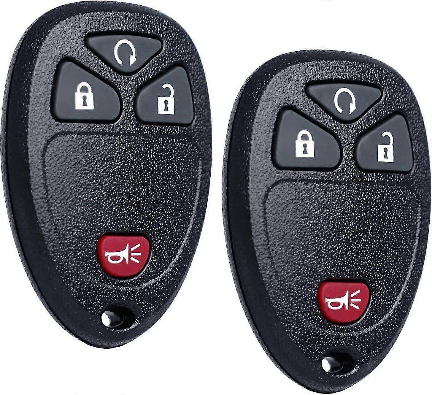 Replacement Key Fob Compatible with Chevy Silverado Avalanche Equinox Express and Traverse Models