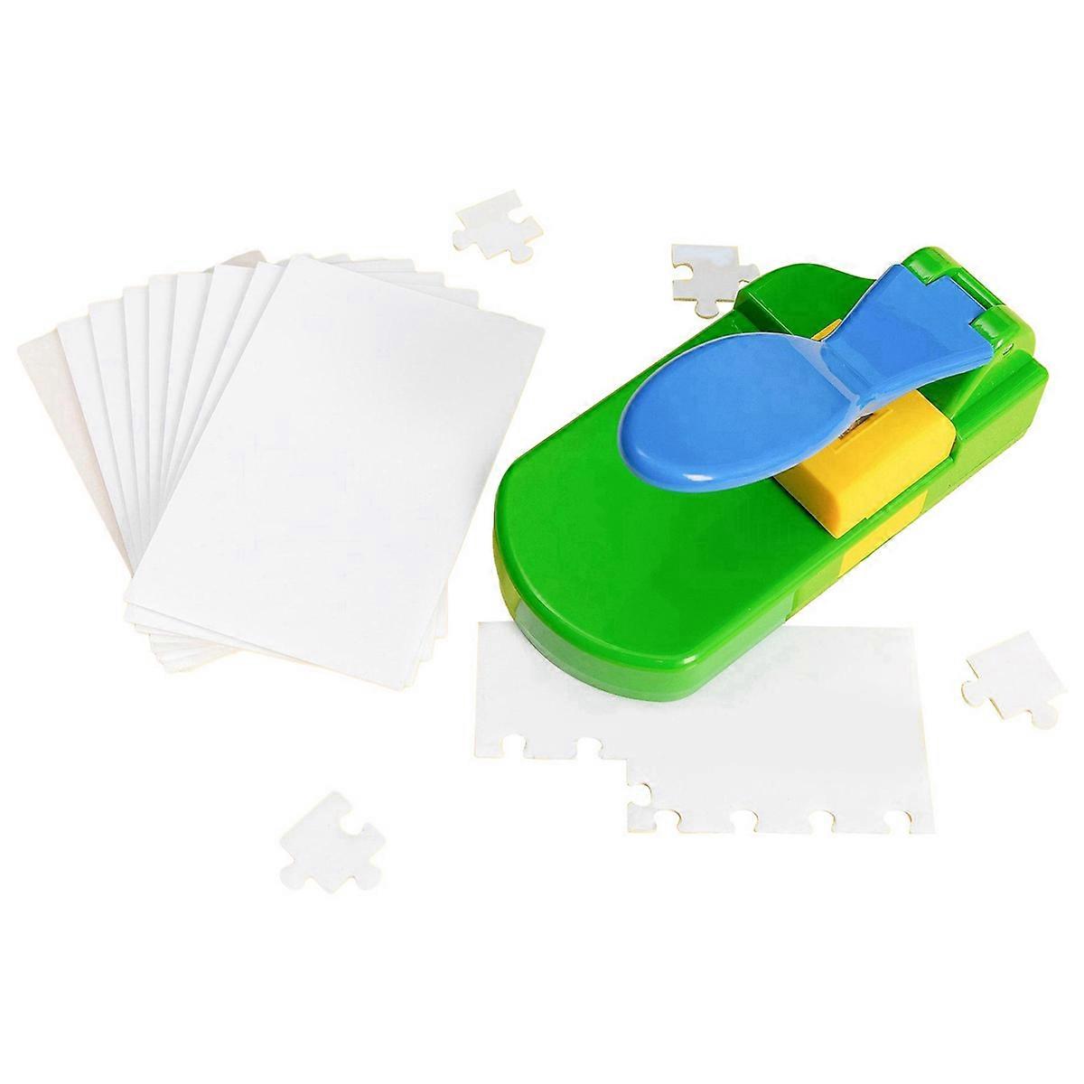 Green-Jigsaw Puzzle Maker Machine Children's Educational Toys DIY