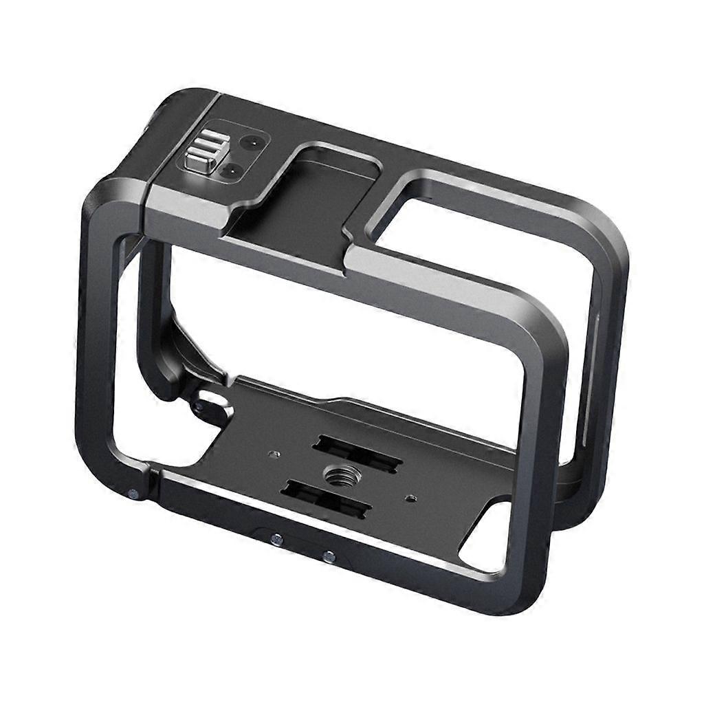Metal Cage Action Camera Protective Case Double Mounting Option