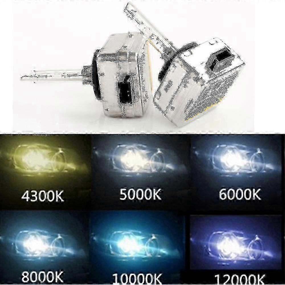 Exquisite 1 Pair 4300k 5000k 6000k 8000k 12000k D1s D1c Hid Xenon Bulbs Car Auto Lights
