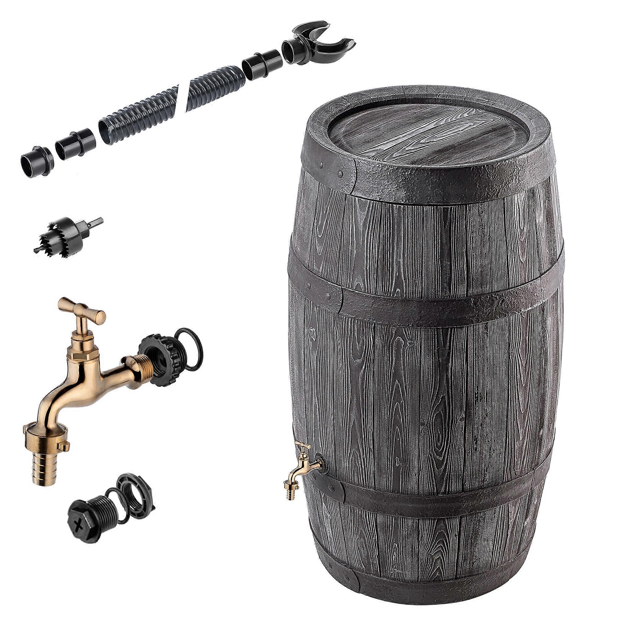 KADAX Talais 250L Regenwassertank mit Anschlusskit