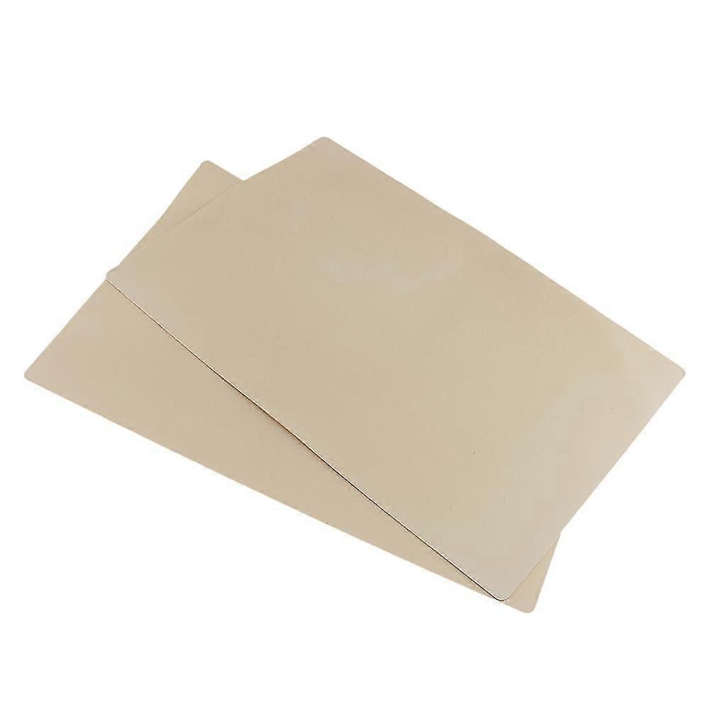 2 Pieces Tattoo Blank Practice Skin Permanent Eyebrow Training Plain Sheets