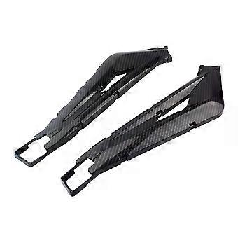 para Surron Light Bee Water Transfer Fibra de carbono Cola extendida Guardabarros trasero Guardabarros delantero Cubierta de la batería SUR-RON Accesorios