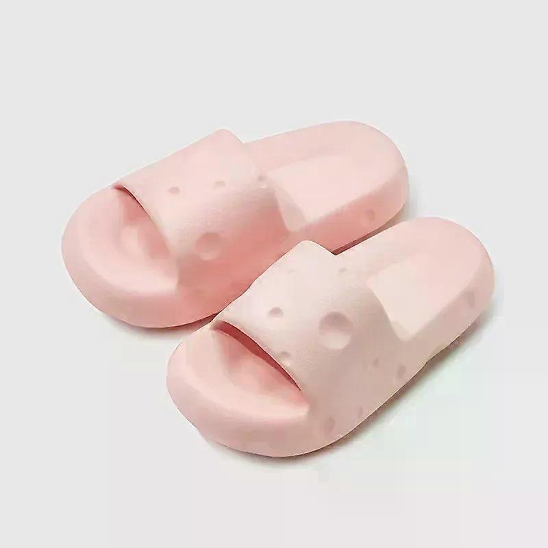 Kvinder Sommer Platform Ost Hjemmesko Eva Bløde Indendørs Slides til Kvinder Anti-Slip Sommer Sandaler Par Hjem Badeværelse Hjemmesko