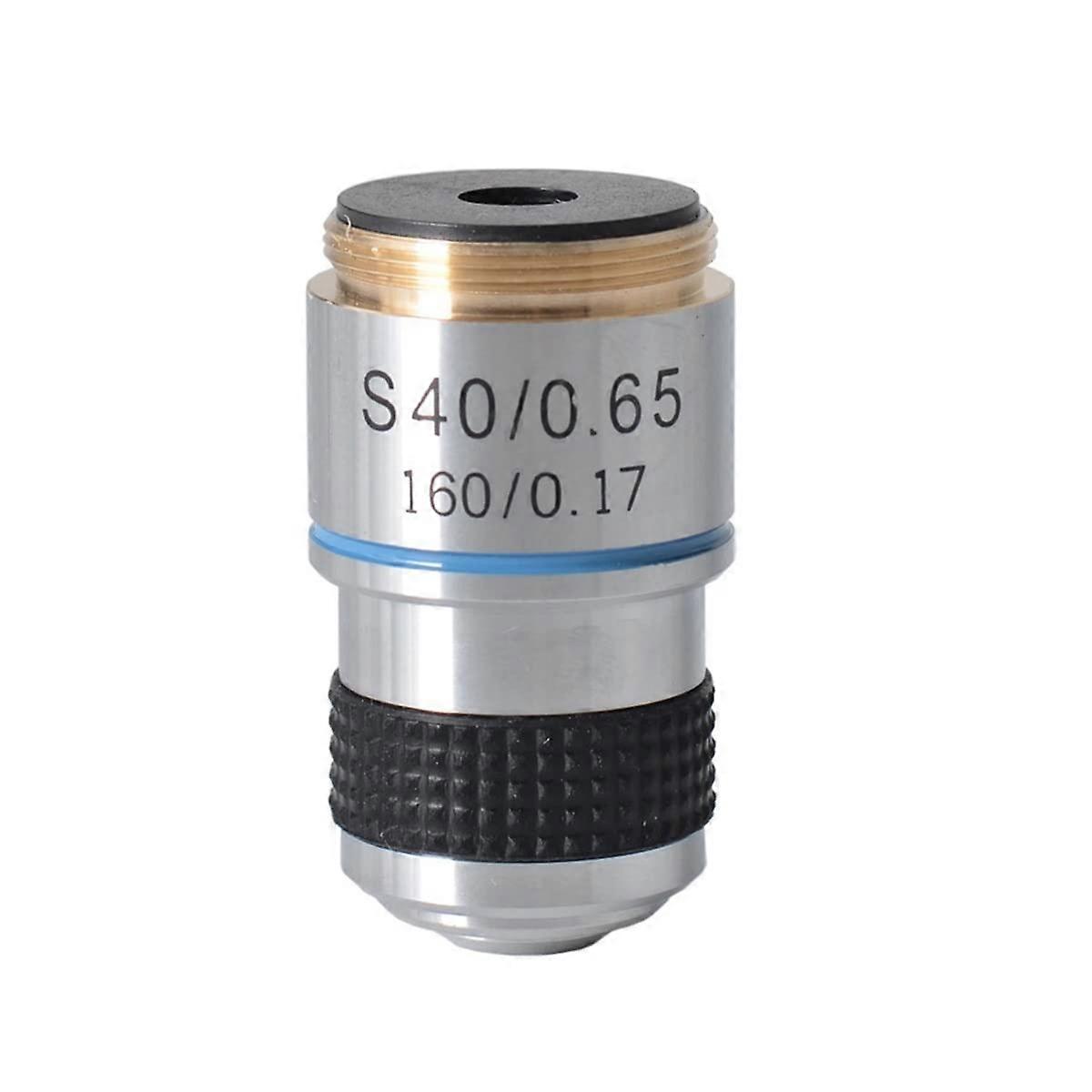 Microscope Accessories Kit 185 Achromatic Objective Lens 40X Biological Microscope Objective Lens Microscope Slides