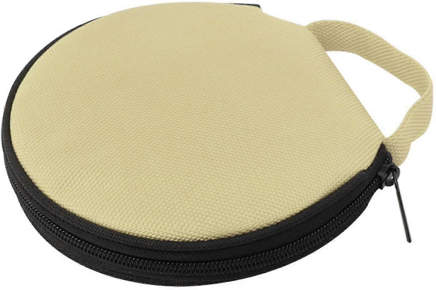 Cd case dvd storage cd wallet folder 20 capacity beige p
