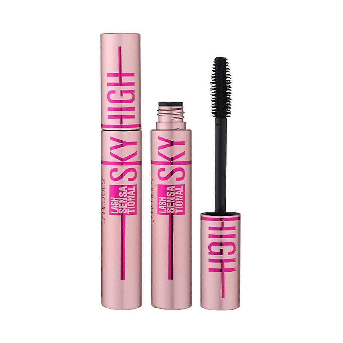 4D Sky-High Washable Volumizing Waterproof Black Vegan Mascara Liquid Long Lasting Eye Lash Extensions Mascaras