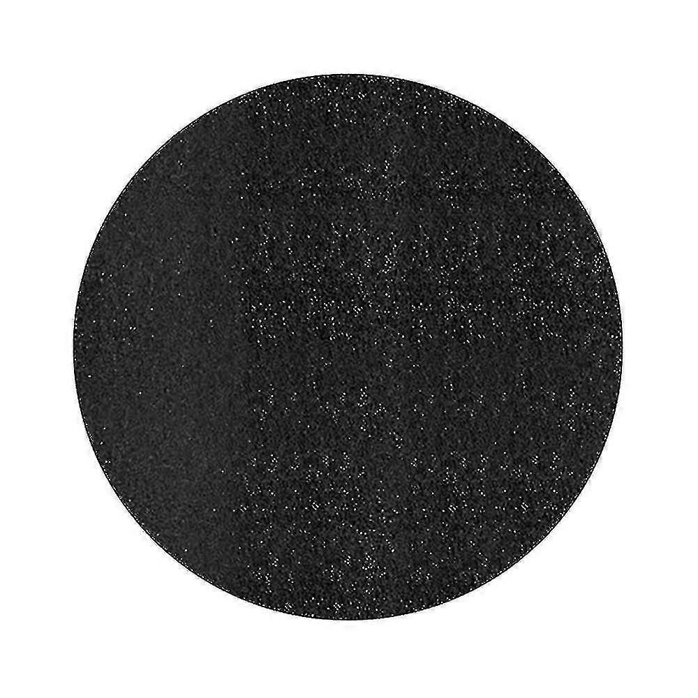 Round Bbq Protective Mat Fireproof Grill Carpet Ground Protector Against Grease Splashes