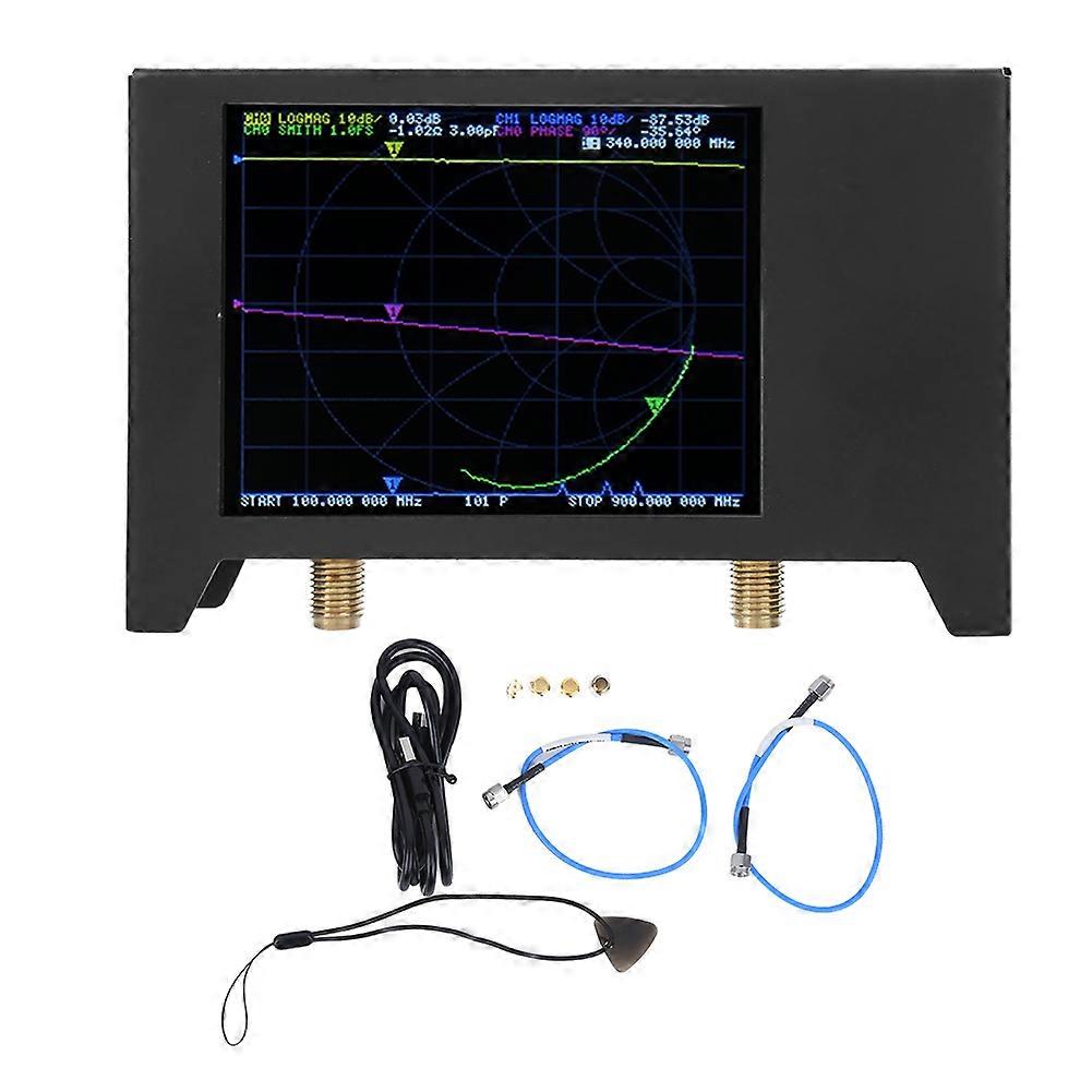 50KHz‑3GHZ Antenna Analyzer 2.8in Screen with Shell Network Analysising Tool SAA2 NanoVNA V2
